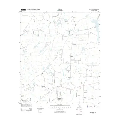 2012 Map of Miccosukee, 2012 Print