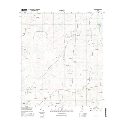 2015 Map of Miccosukee, 2015 Print