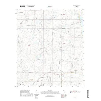 2018 Map of Miccosukee, 2018 Print