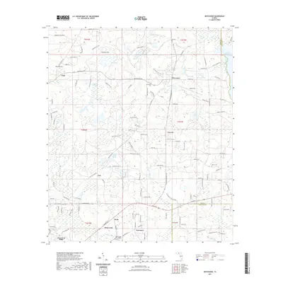 2021 Map of Miccosukee, 2021 Print