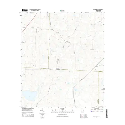 2014 Map of Miccosukee NE, 2014 Print
