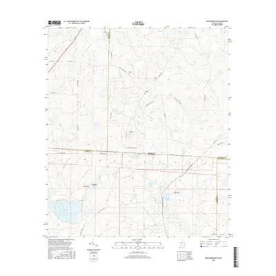 2017 Map of Miccosukee NE, 2017 Print