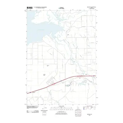 2010 Map of Michaud, 2010 Print