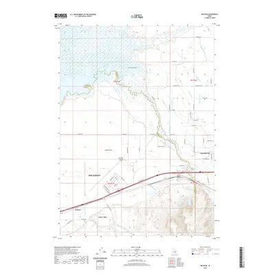 2020 Map of Michaud, 2020 Print