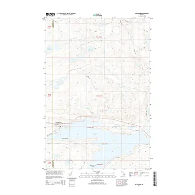 2014 Map of Michigamme, 2014 Print
