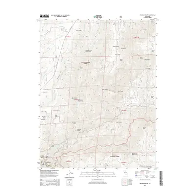 2015 Map of Michigan Bluff, 2015 Print