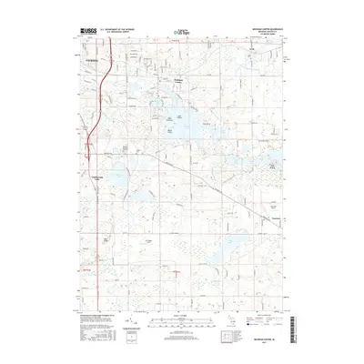 2017 Map of Michigan Center, 2017 Print