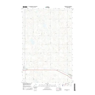 2014 Map of Michigan East, 2014 Print