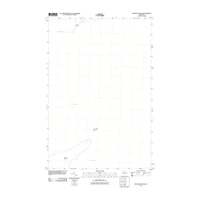 2010 Map of Michigan Island, 2010 Print
