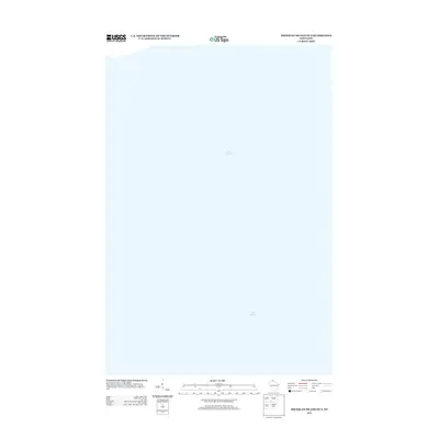 2013 Map of Michigan Island OE S, 2013 Print