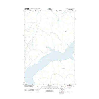 2011 Map of Mickey Butte, 2011 Print