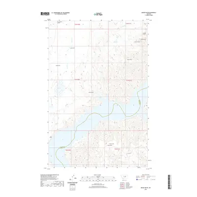 2020 Map of Mickey Butte, 2020 Print