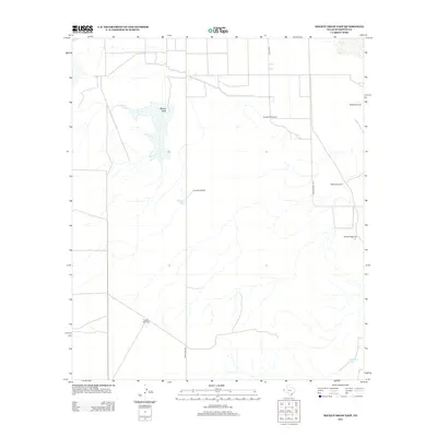 2012 Map of Mickey Draw East, 2012 Print