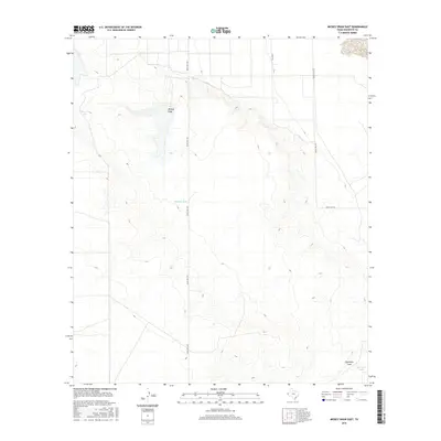 2016 Map of Mickey Draw East, 2016 Print