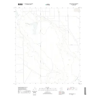 2019 Map of Mickey Draw East, 2019 Print