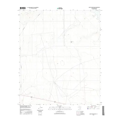 2016 Map of Mickey Draw West, 2016 Print