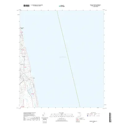 2018 Map of Mickler Landing, 2018 Print