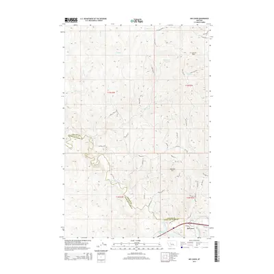 2014 Map of Mid Canon, 2014 Print