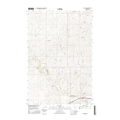 2017 Map of Mid Canon, 2017 Print