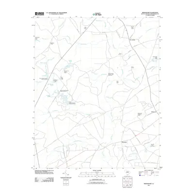 2011 Map of Middendorf, 2011 Print