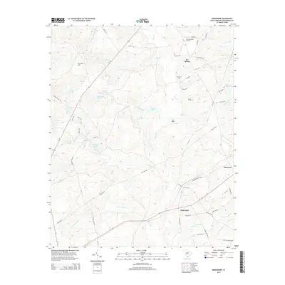 2014 Map of Middendorf, 2014 Print