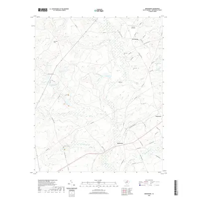 2020 Map of Middendorf, 2020 Print