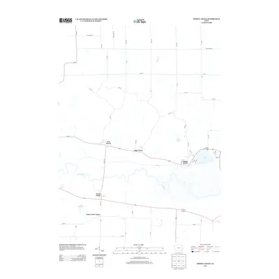 2013 Map of Middle Amana, 2013 Print