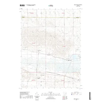 2018 Map of Middle Amana, 2018 Print
