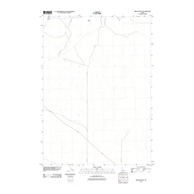2010 Map of Middle Butte, 2010 Print