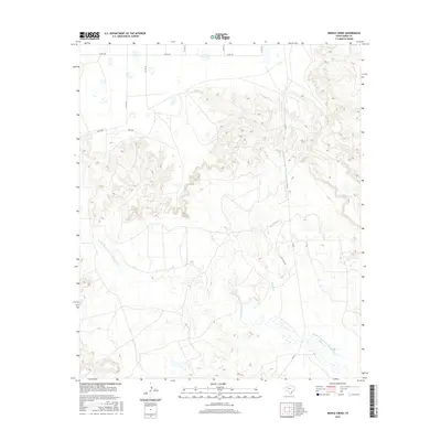 2016 Map of Middle Creek, 2016 Print