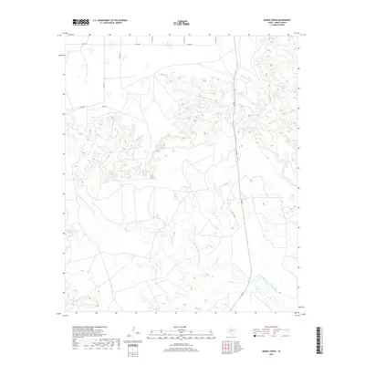 2019 Map of Middle Creek, 2019 Print