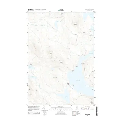 2014 Map of Middle Dam, 2014 Print