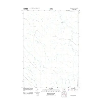 2012 Map of Middle Draw, 2012 Print