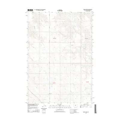 2015 Map of Middle Draw, 2015 Print