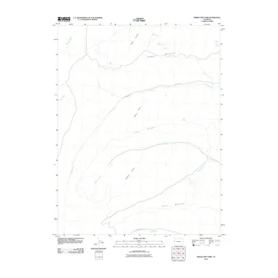 2010 Map of Middle Dry Fork, 2010 Print