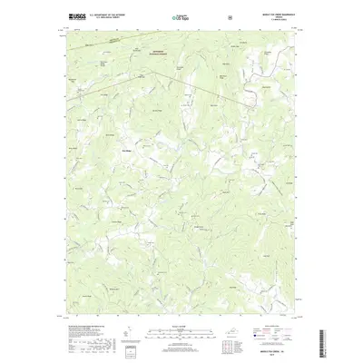 2019 Map of Middle Fox Creek, 2019 Print