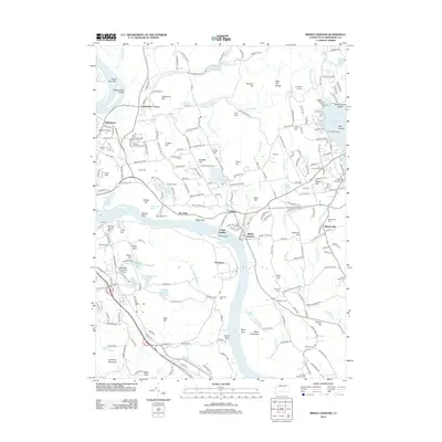 2012 Map of Middle Haddam, 2012 Print