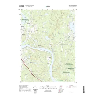 2021 Map of Middle Haddam, 2021 Print