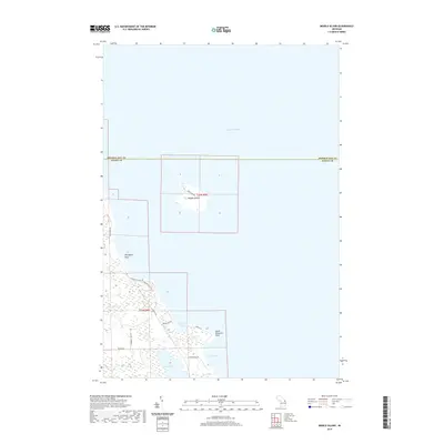 2019 Map of Middle Island, 2019 Print
