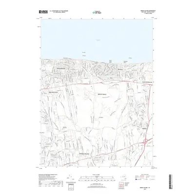 2019 Map of Middle Island, 2019 Print