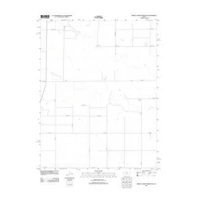 2012 Map of Middle Ladder Creek East, 2012 Print