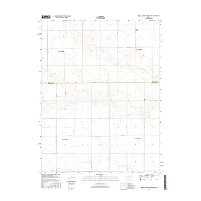 2015 Map of Middle Ladder Creek East, 2015 Print