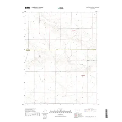 2018 Map of Middle Ladder Creek East, 2018 Print
