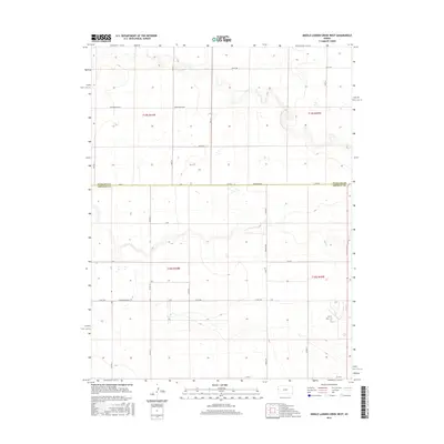 2016 Map of Middle Ladder Creek West, 2016 Print