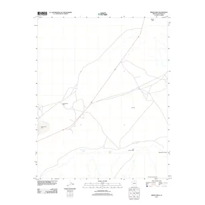 2011 Map of Middle Mesa, 2011 Print