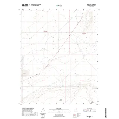 2018 Map of Middle Mesa, 2018 Print