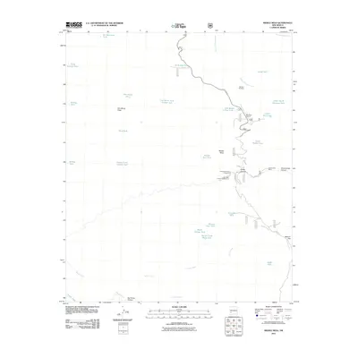 2011 Map of Middle Mesa, 2011 Print