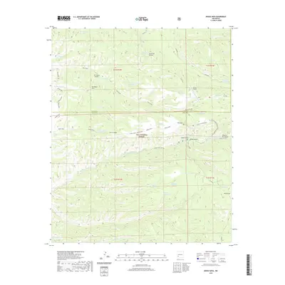 2020 Map of Middle Mesa, 2020 Print