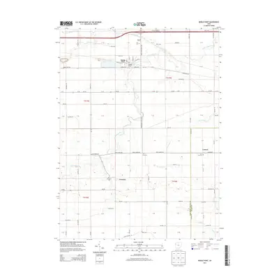 2013 Map of Middle Point, 2013 Print