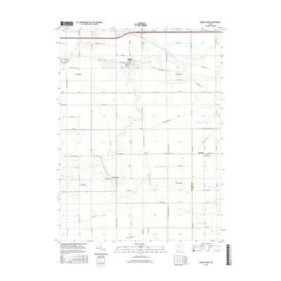 2016 Map of Middle Point, 2016 Print